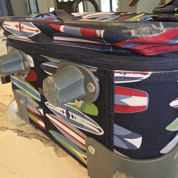 Surfboard Patterned Backpack - Picture 6 of 7